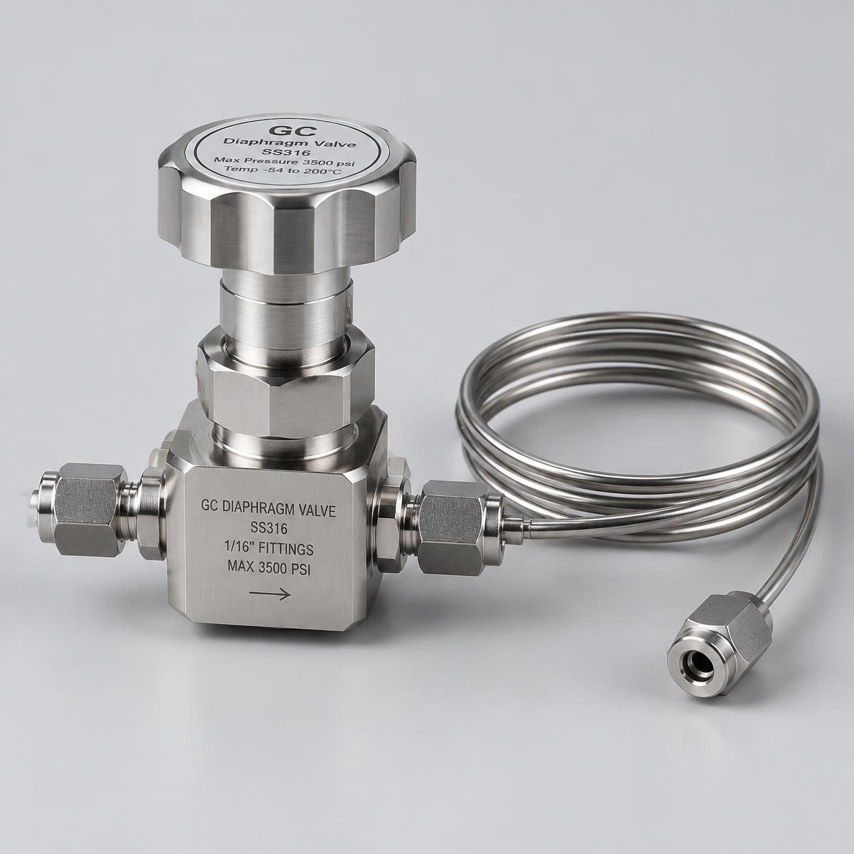 6-Port Diaphragm Valve, GC